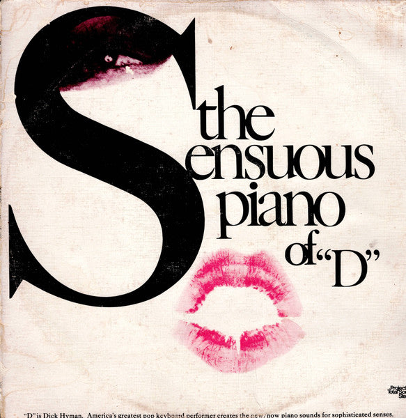 Dick Hyman – The Sensuous Piano Of Dick Hyman LP vinyl record, image 1 of 2