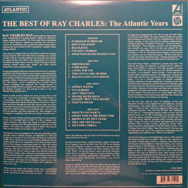 Ray Charles – The Best Of Ray Charles: The Atlantic Years (2xLP) LP vinyl record, image 2 of 10