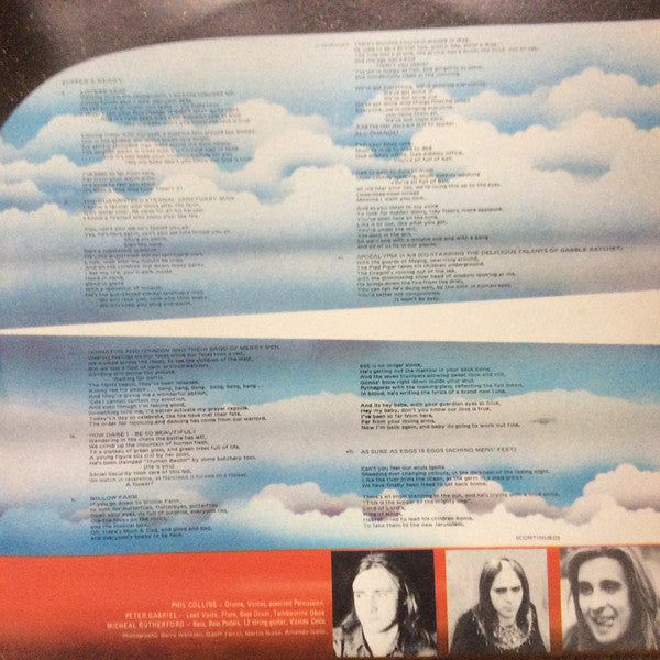 Genesis – Foxtrot LP vinyl record, image 5 of 7