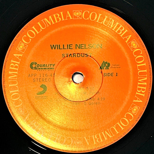 Willie Nelson – Stardust (2xLP) LP vinyl record, image 5 of 8