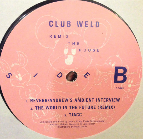 Club Weld – Remix The House 12" vinyl record, image 7 of 7