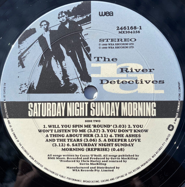 The River Detectives – Saturday Night Sunday Morning LP vinyl record, image 4 of 4