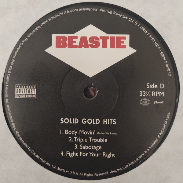 Beastie Boys – Solid Gold Hits (2xLP) LP vinyl record, image 6 of 7