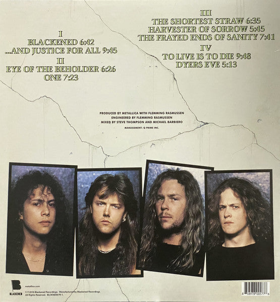 Metallica – ...And Justice For All (2xLP) LP vinyl record, image 3 of 10