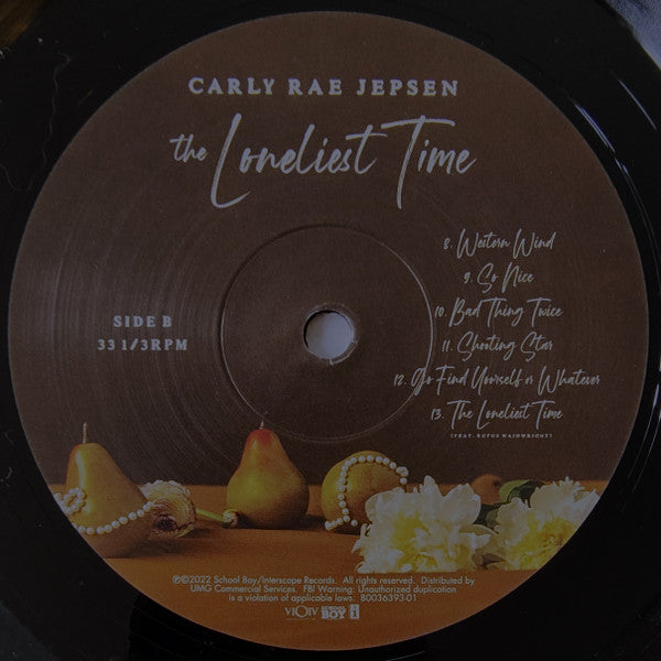 Carly Rae Jepsen – The Loneliest Time LP vinyl record, image 6 of 8
