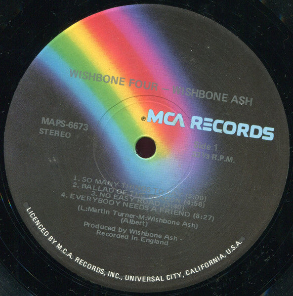 Wishbone Ash – Wishbone Four LP vinyl record, image 5 of 6