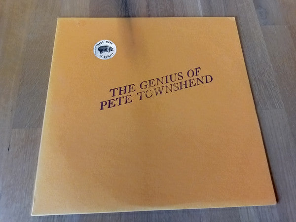 Pete Townshend – The Genius Of Pete Townshend LP vinyl record, image 1 of 4