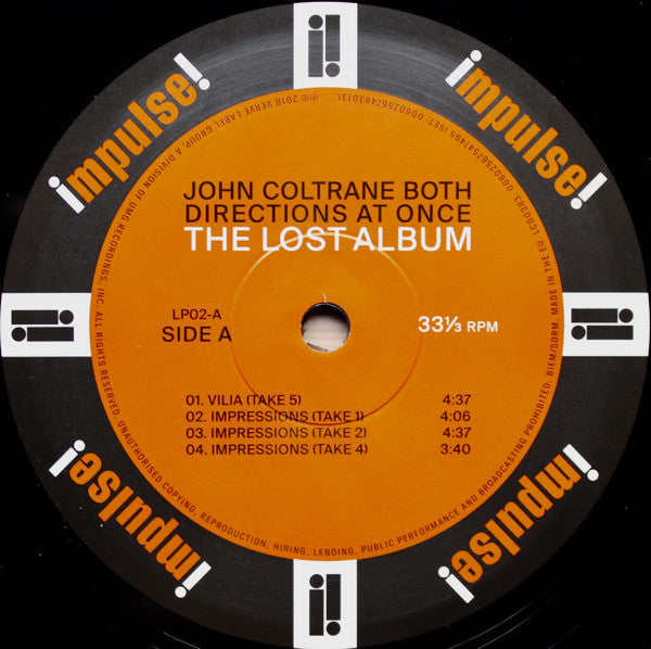 John Coltrane – Both Directions At Once: The Lost Album (2xLP) LP vinyl record, image 5 of 10