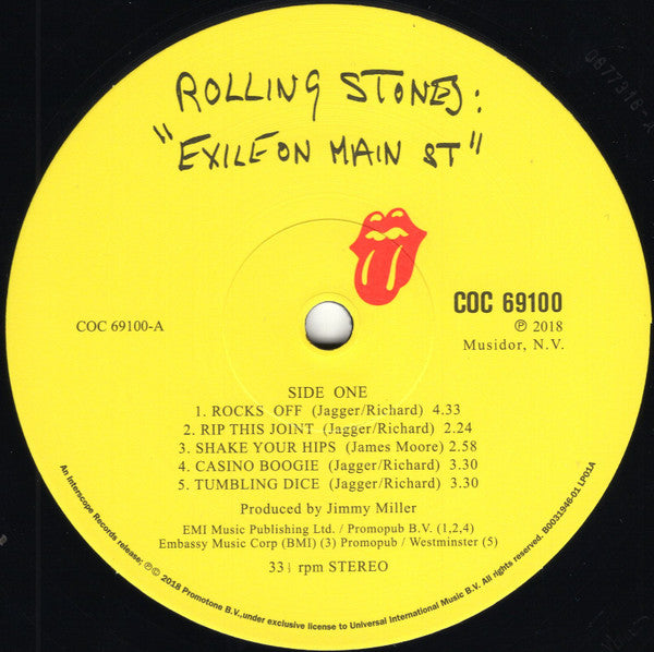 The Rolling Stones – Exile On Main St (2xLP) LP vinyl record, image 3 of 7