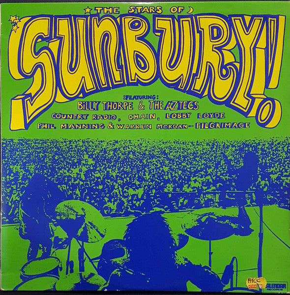Various – The Stars of Sunbury LP vinyl record, image 1 of 4
