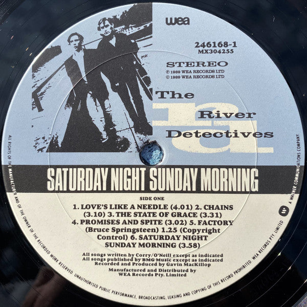 The River Detectives – Saturday Night Sunday Morning LP vinyl record, image 3 of 4