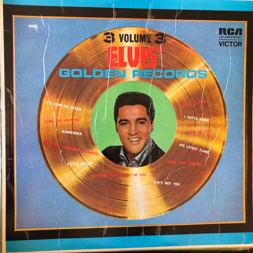 Elvis Presley – Elvis' Golden Records, Vol. 3 LP vinyl record, image 1 of 4