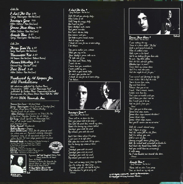 Lynyrd Skynyrd – (pronounced'lĕh-'nérd'skin-'nérd) (2xLP) LP vinyl record, image 2 of 10