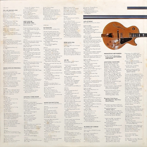 George Benson – In Your Eyes LP vinyl record, image 6 of 7