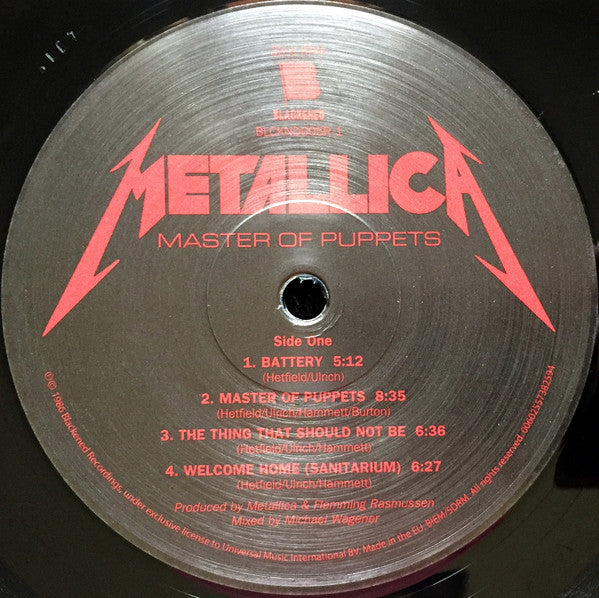 Metallica – Master Of Puppets LP vinyl record, image 3 of 9
