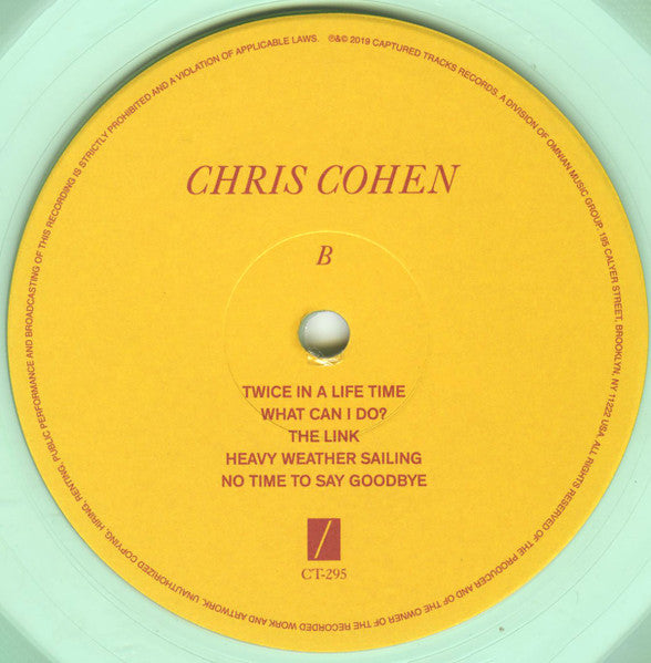 Chris Cohen – Chris Cohen LP vinyl record, image 4 of 8