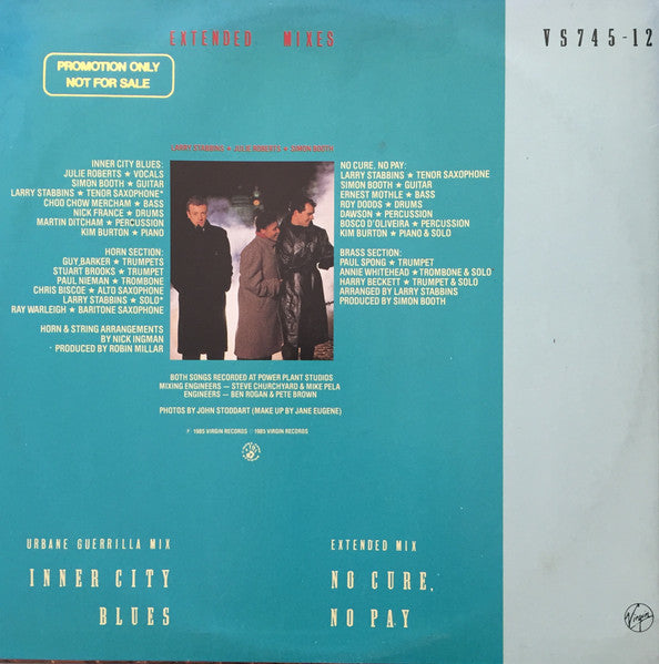 Working Week – Inner City Blues 12" vinyl record, image 2 of 5