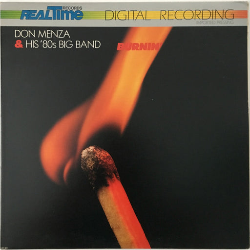 Don Menza & His '80s Big Band – Burnin' LP vinyl record, image 1 of 8
