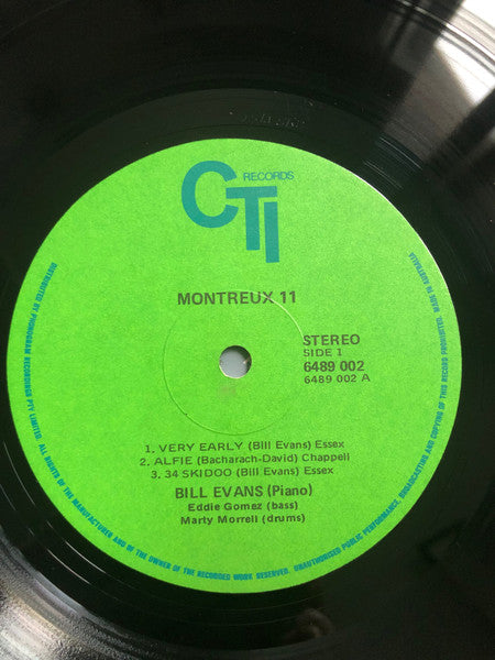Bill Evans – Montreux II LP vinyl record, image 3 of 4