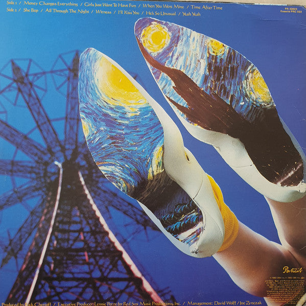 Cyndi Lauper – She's So Unusual LP vinyl record, image 2 of 6