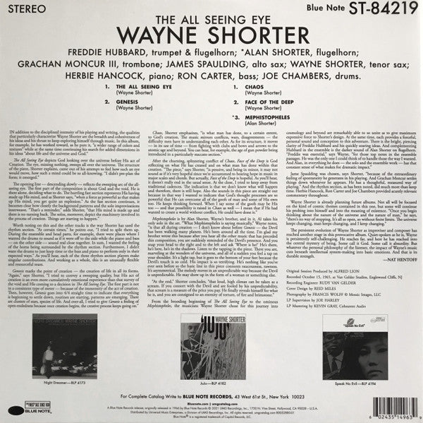 Wayne Shorter – The All Seeing Eye LP vinyl record, image 4 of 9