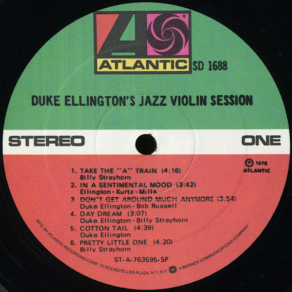 Duke Ellington – Duke Ellington's Jazz Violin Session LP vinyl record, image 3 of 4