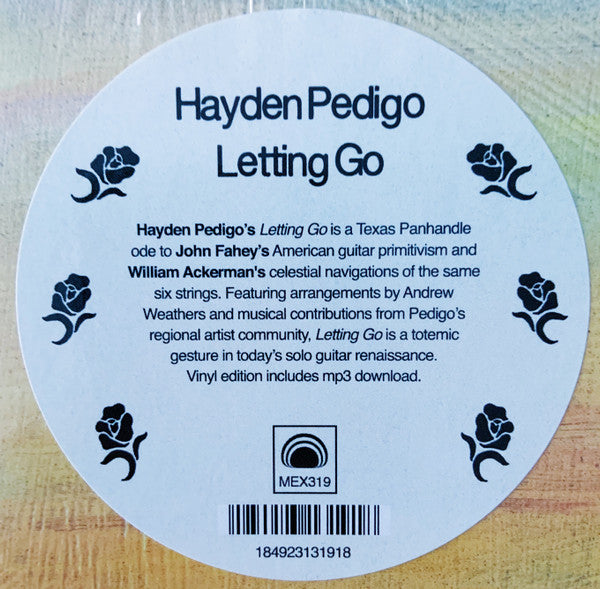 Hayden Pedigo – Letting Go LP vinyl record, image 5 of 7