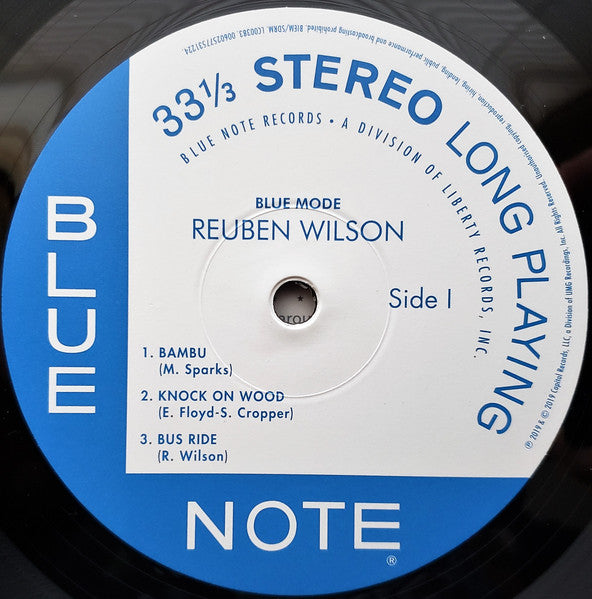 Reuben Wilson – Blue Mode LP vinyl record, image 3 of 4