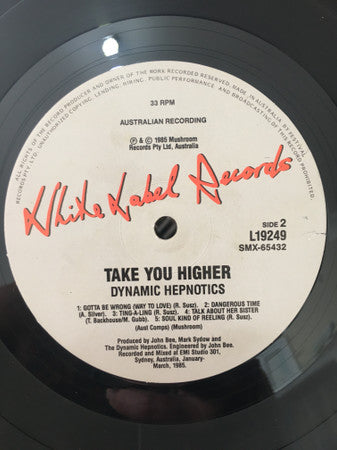The Dynamic Hepnotics – Take You Higher LP vinyl record, image 4 of 4