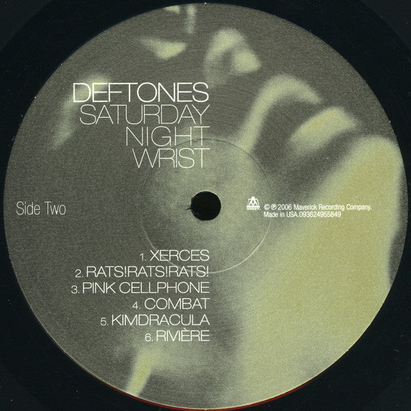 Deftones – Saturday Night Wrist LP vinyl record, image 4 of 7