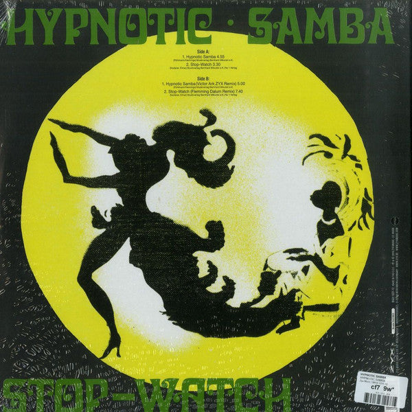 Hypnotic Samba – Hypnotic Samba / Stop-Watch 12" vinyl record, image 2 of 2