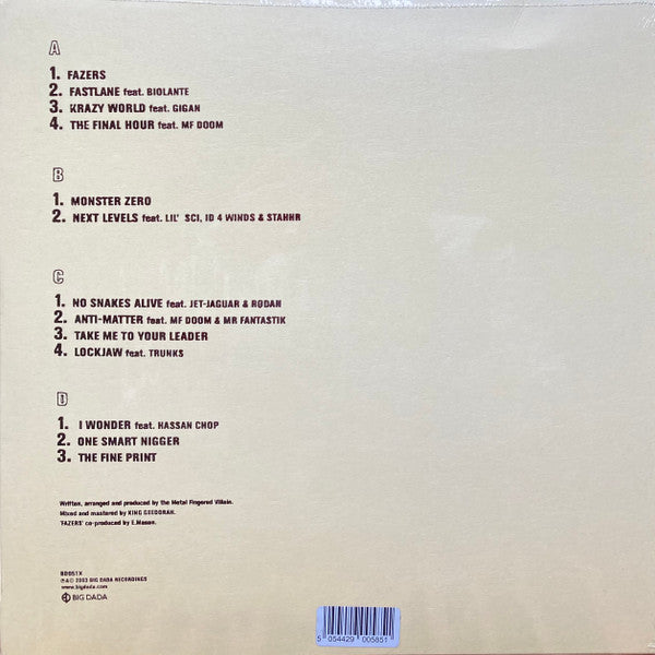 King Ghidra – Take Me To Your Leader (2xLP) LP vinyl record, image 2 of 9