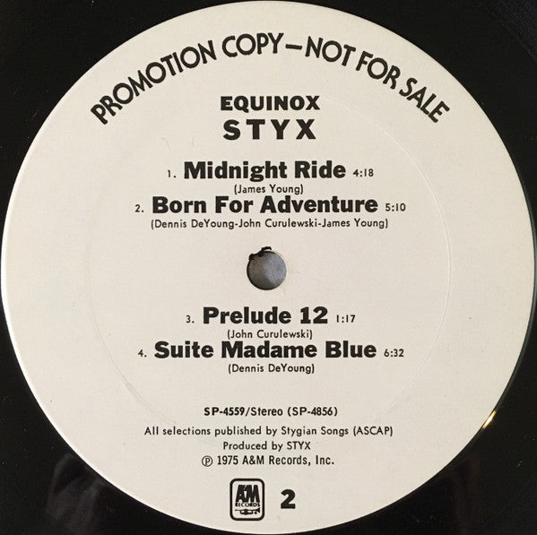 Styx – Equinox LP vinyl record, image 4 of 6
