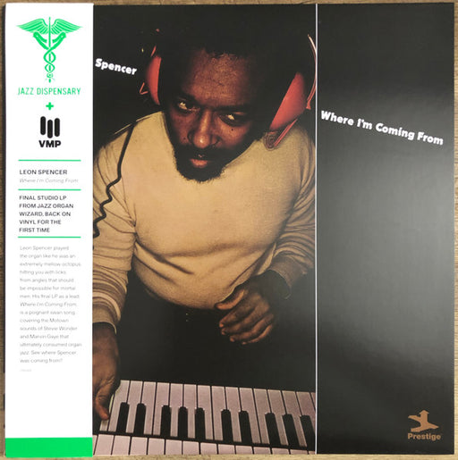Leon Spencer, Jr. – Where I'm Coming From LP vinyl record, image 1 of 7