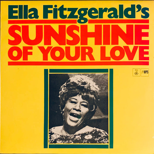 Ella Fitzgerald – Sunshine Of Your Love LP vinyl record, image 1 of 4