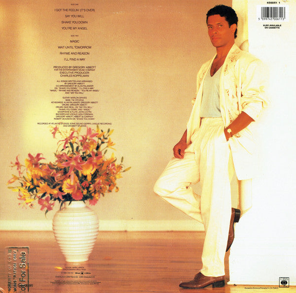 Gregory Abbott – Shake You Down LP vinyl record, image 2 of 4