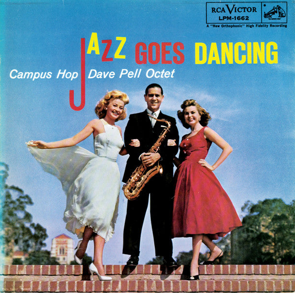Dave Pell Octet – Jazz Goes Dancing - Campus Hop LP vinyl record, image 1 of 5