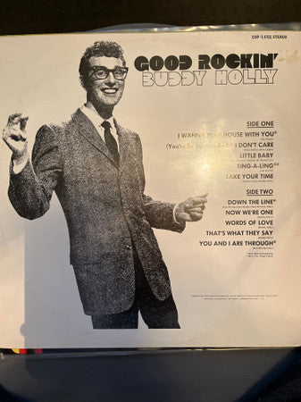 Buddy Holly – Good Rockin' LP vinyl record, image 2 of 3