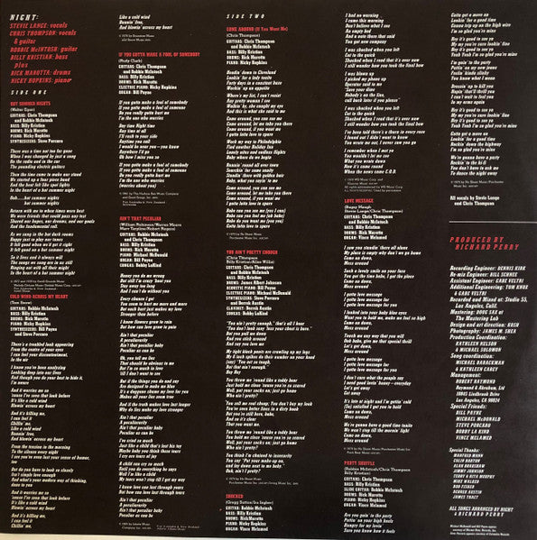 Night – Night LP vinyl record, image 6 of 6