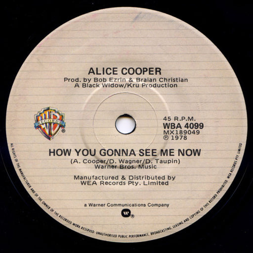 Alice Cooper – How You Gonna See Me Now