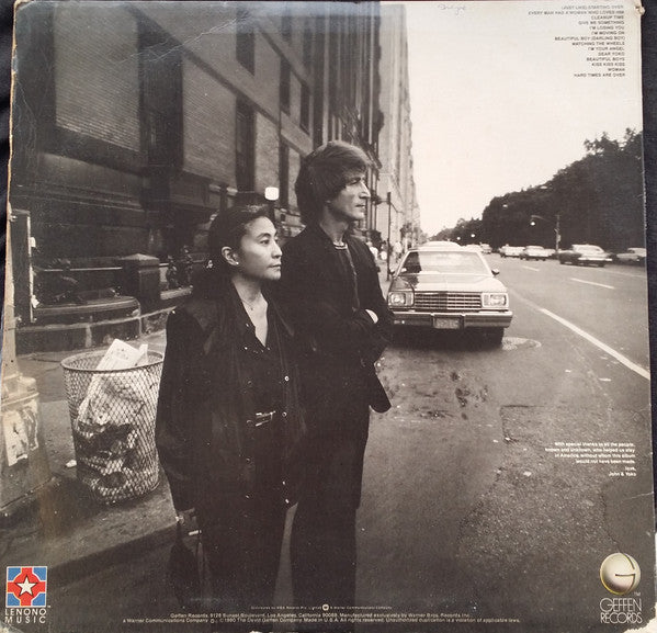 John Lennon & Yoko Ono – Double Fantasy LP vinyl record, image 2 of 6