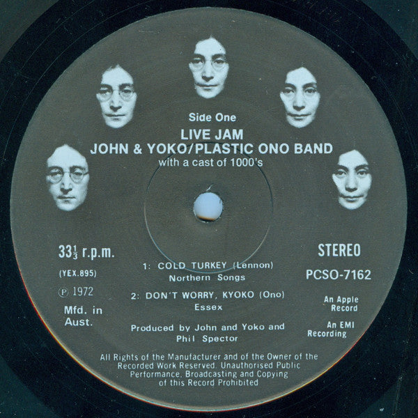 John Lennon & Yoko Ono, The Plastic Ono Band, Elephants Memory, Invisible Strings – Some Time In New York City (2xLP) LP vinyl record, image 5 of 10
