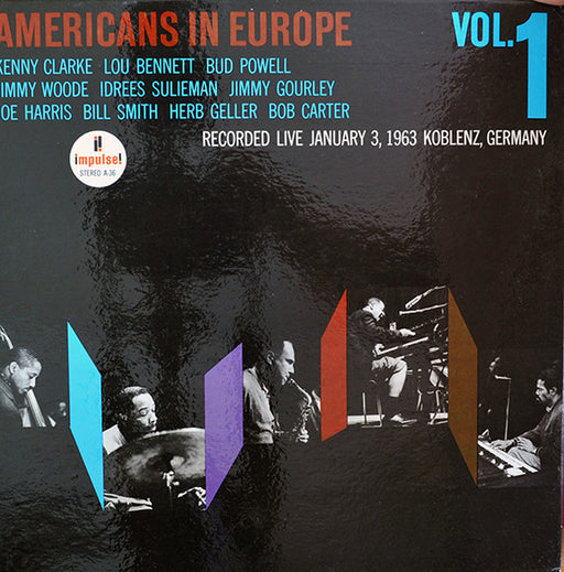 Various – Americans In Europe, Vol.1 LP vinyl record, image 1 of 6
