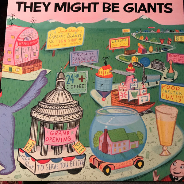 They Might Be Giants – They Might Be Giants LP vinyl record, image 1 of 7