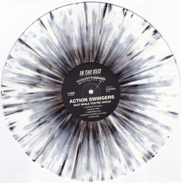 Action Swingers – Quit While You're Ahead LP vinyl record, image 5 of 6