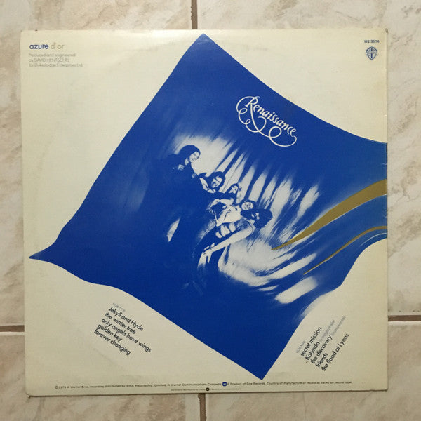 Renaissance – Azure D'or LP vinyl record, image 4 of 4