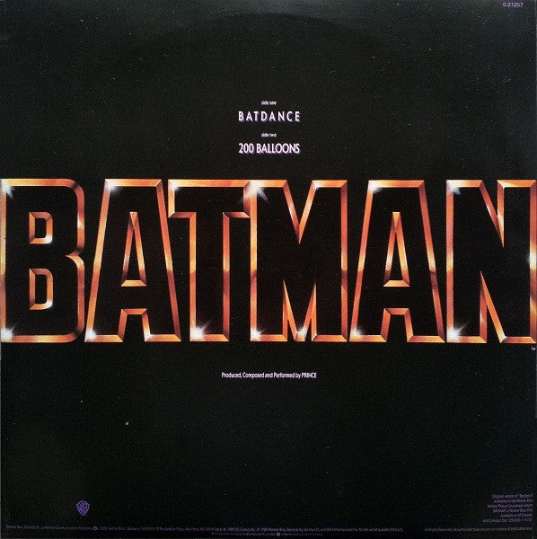 Prince – Batdance 12" vinyl record, image 2 of 4