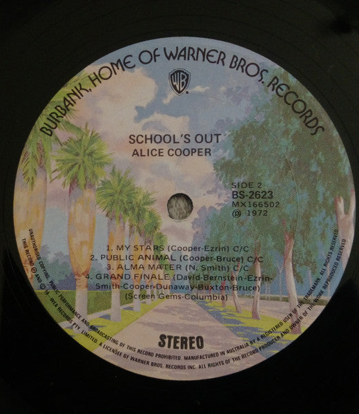Alice Cooper – School's Out LP vinyl record, image 5 of 7