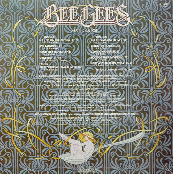 Bee Gees – Main Course LP vinyl record, image 2 of 6