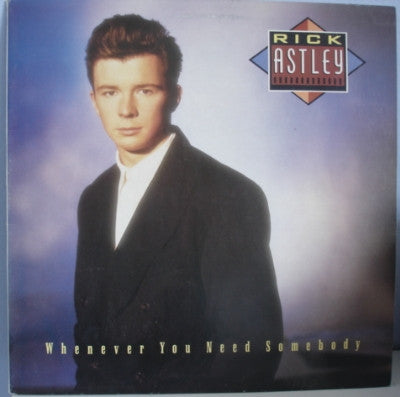 Rick Astley – Whenever You Need Somebody LP vinyl record, image 1 of 10